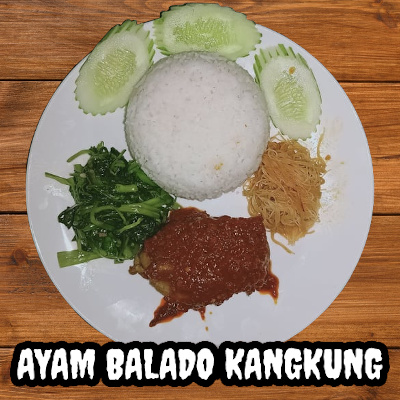 Ayam Balado Kangkung